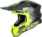 Acerbis Airstrike-C Graphic Carbon Motocrosshelm - Zwart/Geel - XL