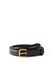 Calvin Klein Ceinture 'ESSENTIAL' marron foncé / or