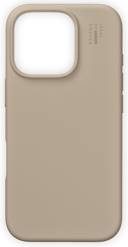 iDeal of Sweden Silicone Case geschikt voor Apple iPhone 16 Pro Max - Beige