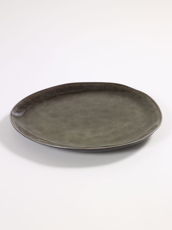 Serax Pure by Pascale Naessens Dinerbord - Small - Ø 20,5 cm - 4 Stuks - Grijs