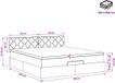 vidaXL Ottoman Bed with Mattress and Headboard Pink 160 x 200 cm Velvet