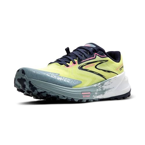 Brooks Catamount 3 - Damessneakers - 40,5 EU - Sunny Lime Peacoat Citadel