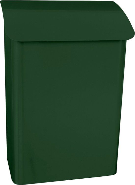 V-part Lugon Wall-Mounted Mailbox - Green