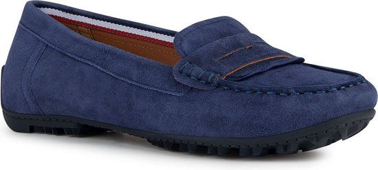 Geox D Kosmopolis + Grip Moccasin - Donkerblauw - EU 37 - Dames