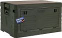 Trucky Opvouwbare opbergdoos met deksel, groen, 45 liter