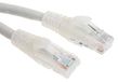 RS PRO Ethernetkabel Cat.6, 10m, grijze patchkabel, A RJ45 U/UTP stekker, B RJ45, LSZH