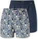 SCHIESSER Boxershorts Heren Assorti 5 Stuks 100% Katoen Geweven
