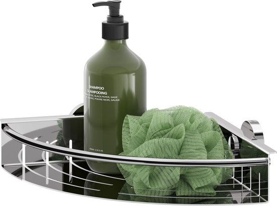 Tiger Boston Doucherek Hoek 19,5 cm - RVS gepolijst