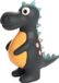 Flamingo Puga - Jouets Chien - Hs Puga Latex Dino Noir L 6,5x14x17cm