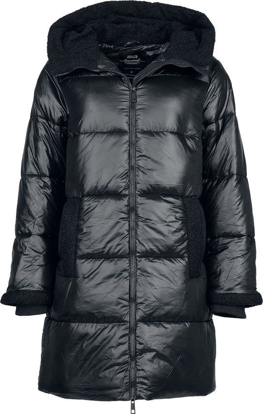 Hailys Dames Winterjas LS PA JK NA44ILA Zwart XS