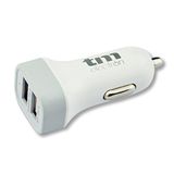 TM ELECTRON tmuad104 autolader Dual USB, wit