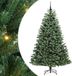 vidaXL Kunstkerstboom, inklapbaar, groen, 210 cm