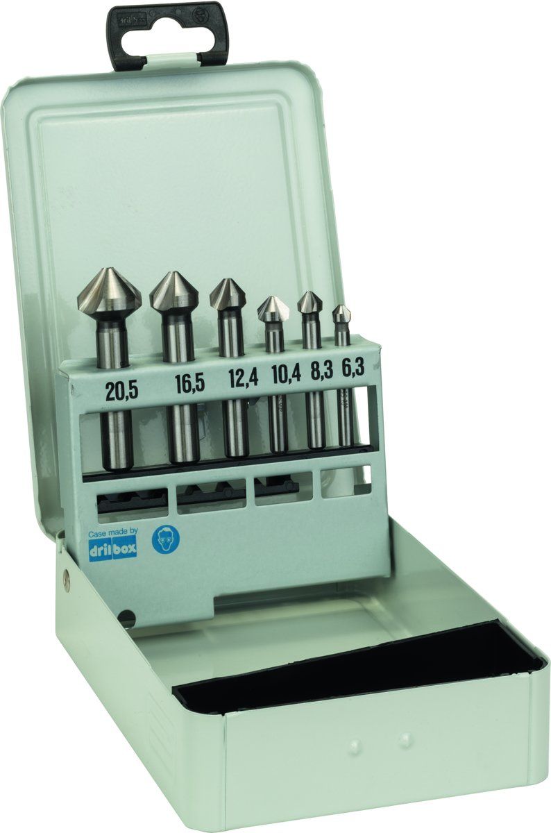 Bosch 6-delige set conische verzinkboren - 5-10 mm