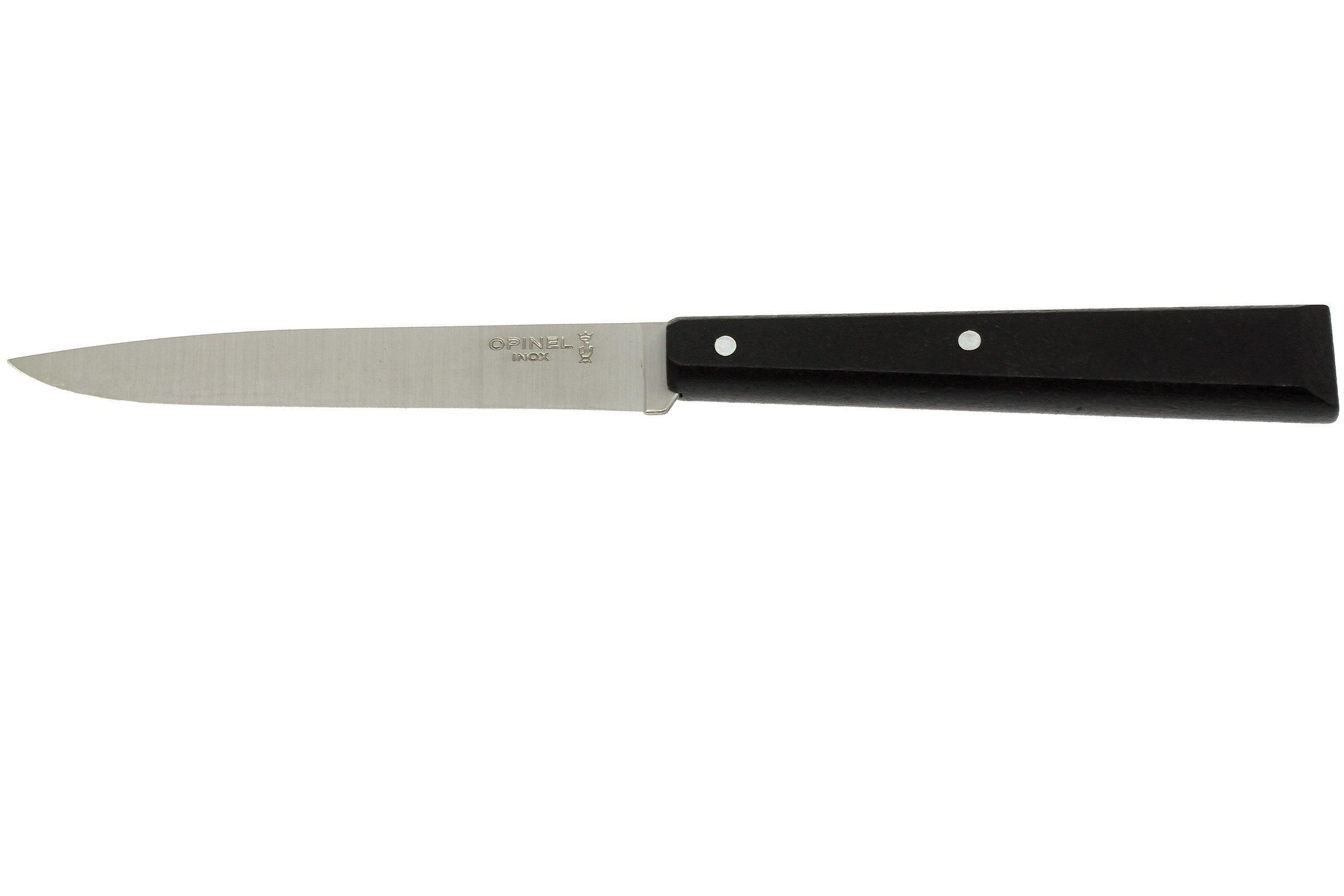 Opinel tafelmes Bon Appétit, N°125, zwart - 3123840015939