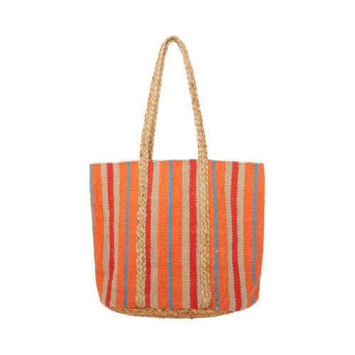 ICHI ICHI shopper IARUBUBI oranje/rood