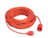 UNITEC 46452 Schuko-verlenging H05VV-F 3G1,5 mm²,25 m, oranje