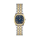 FOSSIL ES5480 Vrouwen Horloge 27 mm Goudkleurig/Zilverkleurig