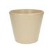 Cache-pot conique, céramique, gris galet, ø17,5 cm