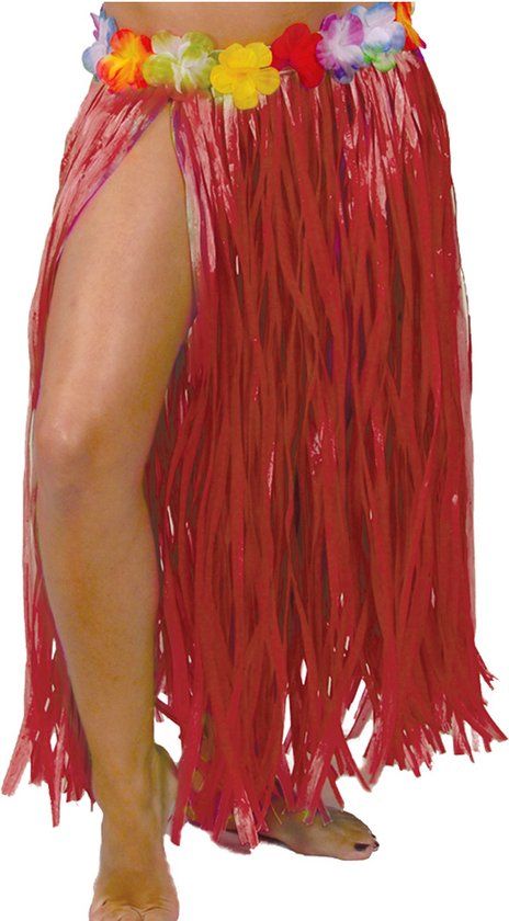 Fiestas Guirca Hawaiian Verkleedrok Dames - Rood - One Size