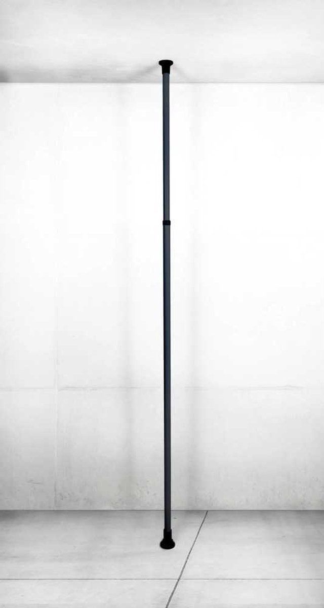 WENKO Herkules Basisstang - Zwart - 165-300cm