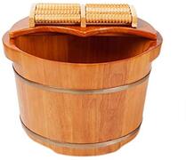 XXF-Shop Emmer for voetenbad, Sauna accessoires Sauna emmer emmer, Handgemaakt Houten Footbath Tubs, Voet Relaxing Barrel