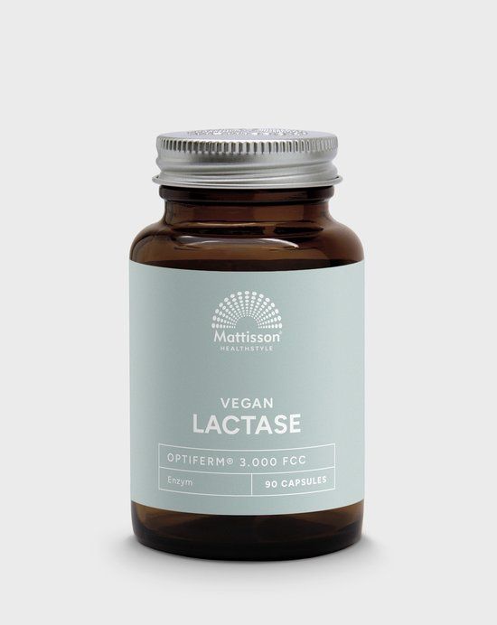 Mattisson HealthStyle Mattisson Lactase OptiFerm 3000 FCC 90 capsules