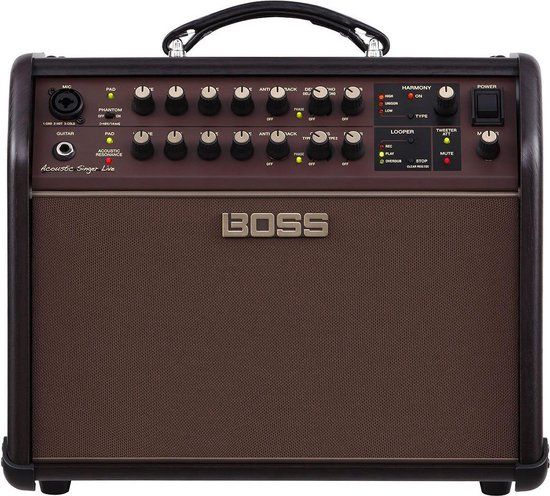 Boss Audio Systems Boss ACS-LIVE Acoustic Singer Live - Akoestische gitaarversterker - 100W - Hybride - Combo