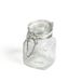 Pot à charnière, verre, carré, 100 ml