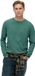 Superdry Classic Essential top Heren Lange Mouw Katoen Ronde Hals Effen Casual Washed Slate Grey S