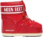 Moon Boot Icon Nylon Low Snowboots Dames Rood/Wit