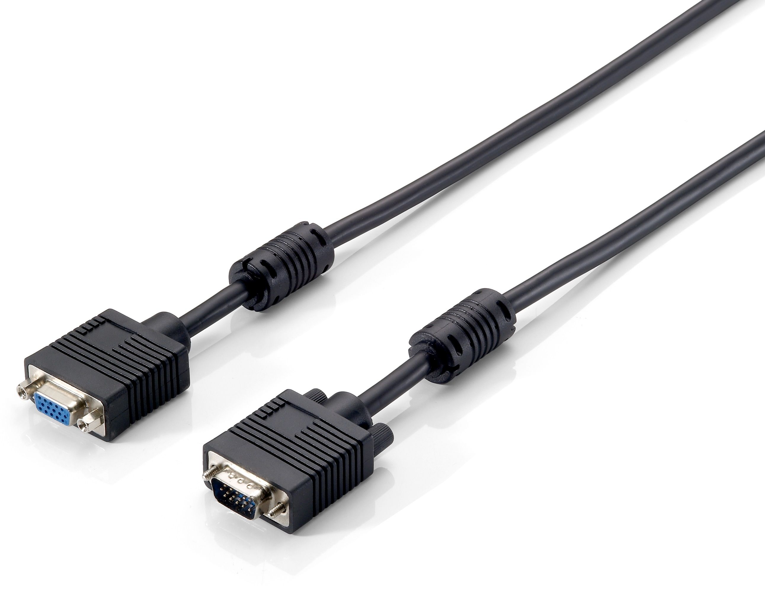 Equip HD15 VGA Extension Cable 1.0m - Black