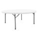 Furnitrade table ronde pliable - 183 cm