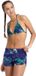 Arena Dames zwemshort Allover green lake multi XS