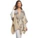 Selmark Complementos Romantica Poncho Femme