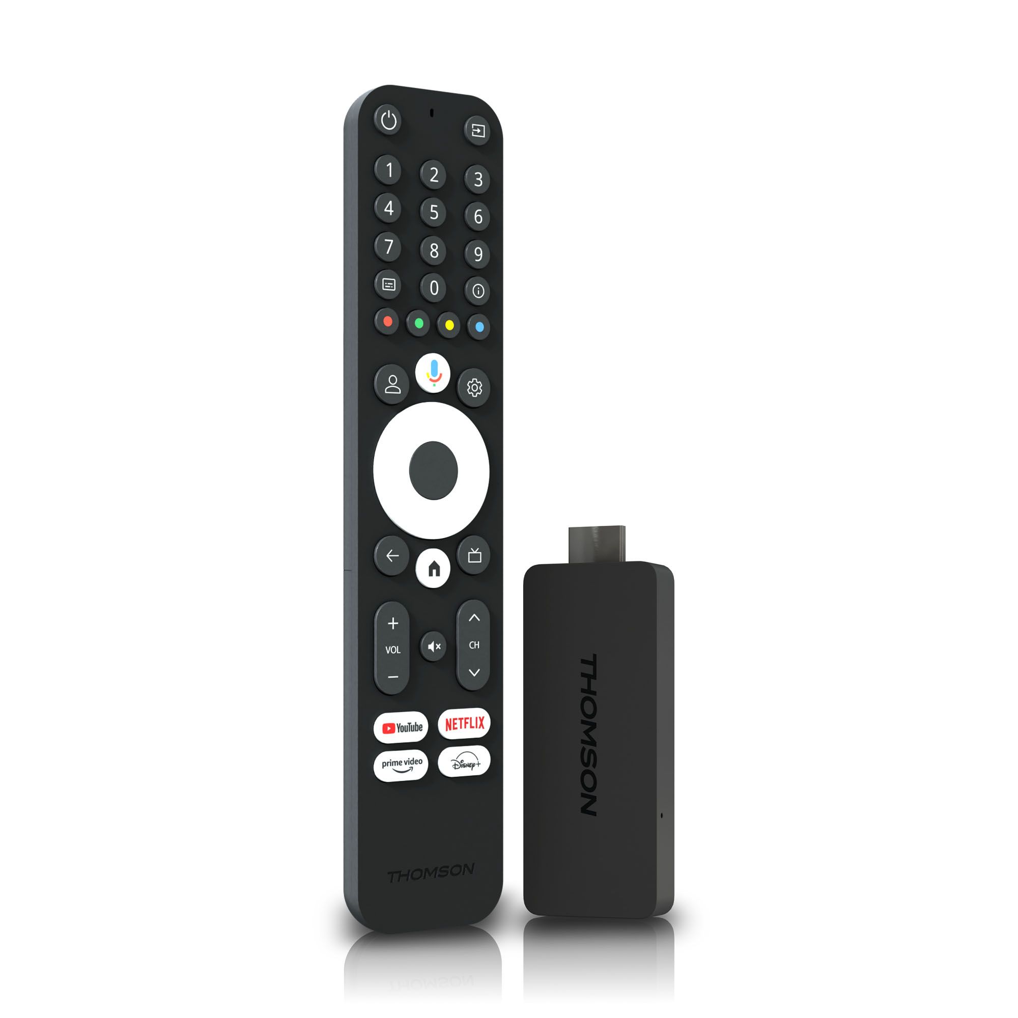 Thomson 145 Google TV Stick - 8GB - Zwart