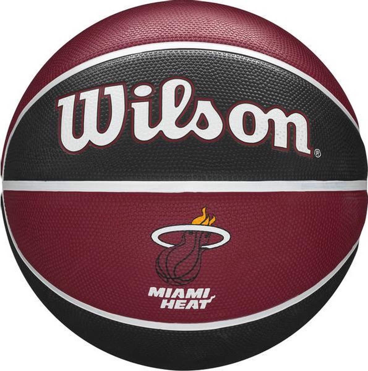 Wilson NBA Team Tribute Miami Heat - rood - maat 7