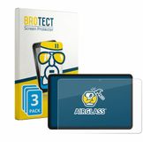 BROTECT Screenprotector 3 Stuks voor Tecno MEGAPAD 2 Beschermglas Transparant