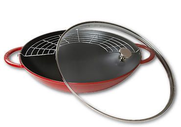 Staub Wok - Rood - 5,7 liter