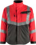 Mascot Safe Supreme Jas 15509-860 - hi-vis rood/donkerantraciet - 4XL