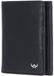 Golden Head Leren portemonnee Capri RFID Protect Minischeintasche 1011 Schwarz zwart