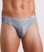 Sloggi Heren Basic Mini Slip - Katoen/Elastaan - Effen Grijs - Maat 38