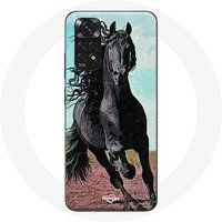 Maniacase Hoesje voor Xiaomi Redmi Note 11S 4G - Zwart - Friese Ras