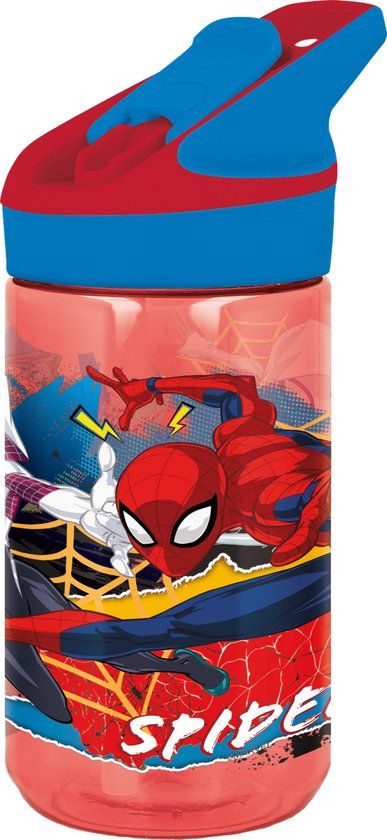 4KidsOnly Marvel's Spider-Man Tritan Premium Drinkfles - 480 ml