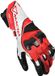Macna Protego Motorfiets handschoenen - Rood/wit/zwart - Maat S