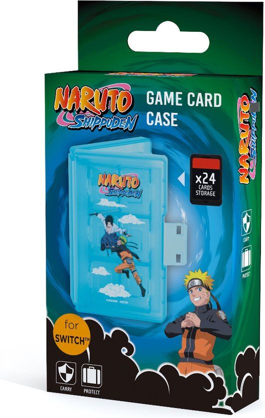 Konix Naruto 80389000003 Cartridgedoosje voor Nintendo Switch, Blauw