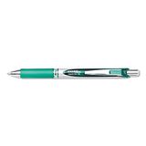Pentel EnerGel BL77-CO roller à encre gel avec mécanisme à pression, 1 pièce, vert