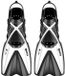 Mares Aquazone X One Junior Duikvinnen Wit, Zwart EU 30-34
