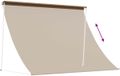 vidaXL Zonnescherm Beige 300 x 150 cm