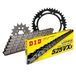 Kettingset DID Kettingset staal 525VX3 / 110 clipslot voor Suzuki DR R RS Dakar 650 cc Bj. 1996-2006