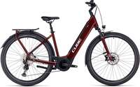 Cube touring hybrid exc 625 red/white / lage instap / EE S / 2023